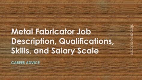 metal fabricator pay rate|metal fabricator job duties.